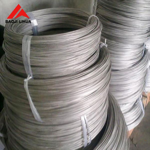 ASTM F136 Medical Ti6Al4V Titanium Alloy Wire Gr5 ELi Titanium Wire