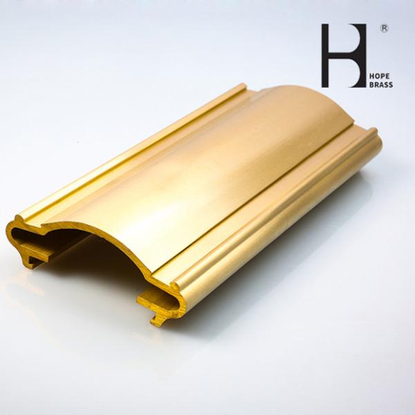 Factory Sale Metallic Building Material Fashion Decorative Brass Handrail