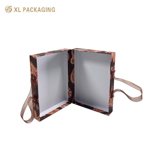 XL Packaging Custom Printed Cosmetic Boxes Custom Packaging Factory Jewelry Cosmetic Gift Box 157gsm Art Paper Box Packaging Customized Cardboard Makeup Box With Handle