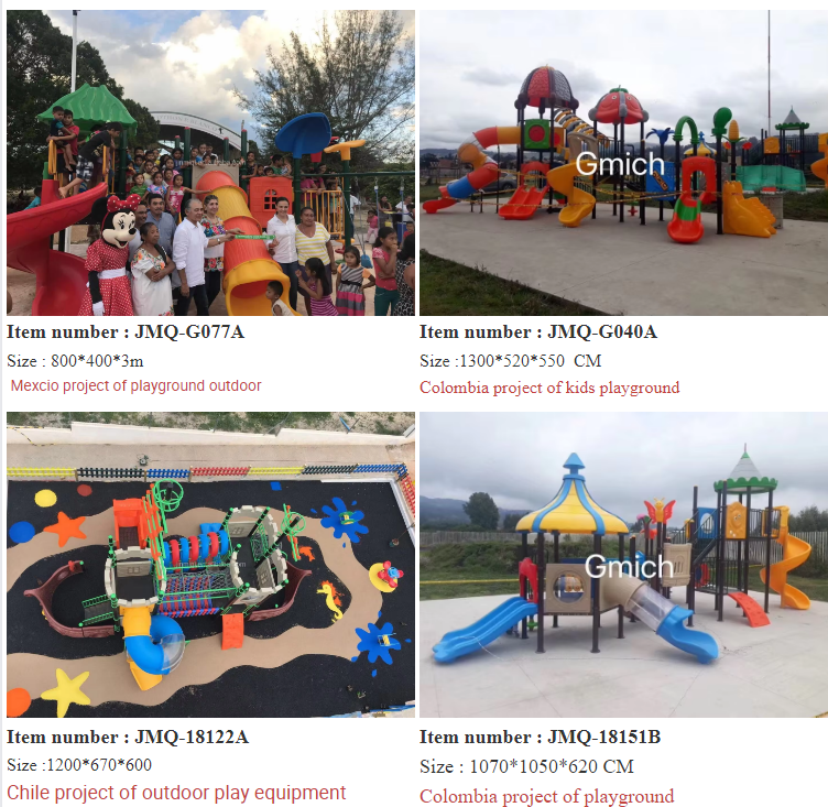Children Commercial Outdoor Playgrounds Preschool Kids Slide Sets Freely Design