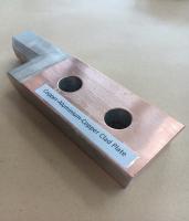 Plaques en cuivre-aluminium-cuivre tri-métalliques revêtues d'une cathode pour barres de bus