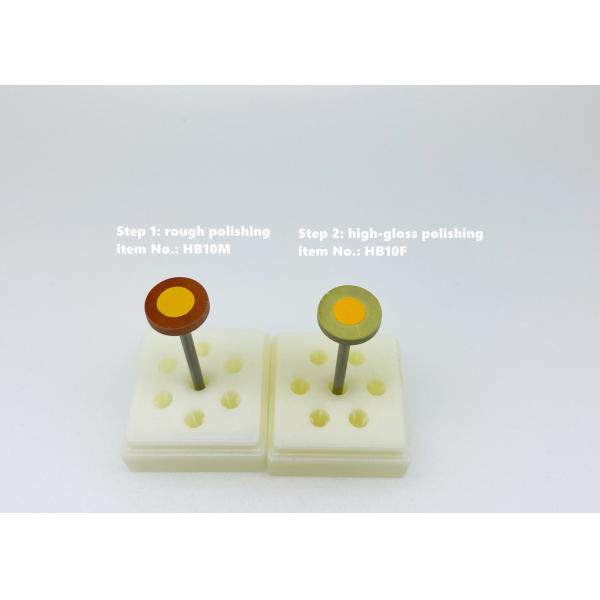 Зубоврачебной спеченный лабораторией диск диаманта/резиновый полируя диск для лития Disilicate