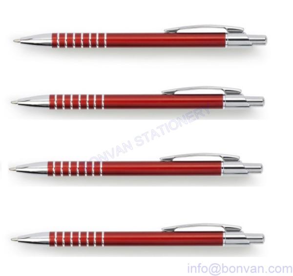 metal aluminum advertising pen,aluminum metal pen,aluminum ball point pen