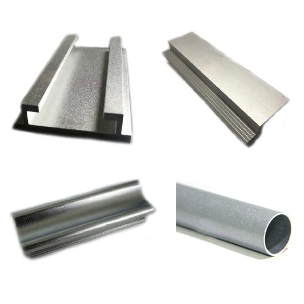 T6 CNC Silver Sand Blasted Anodized Aluminum Profiles
