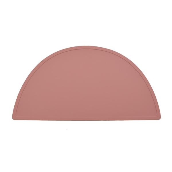 Odorless Pantone Color Silicone Baby Placemats Reusable Non Slip