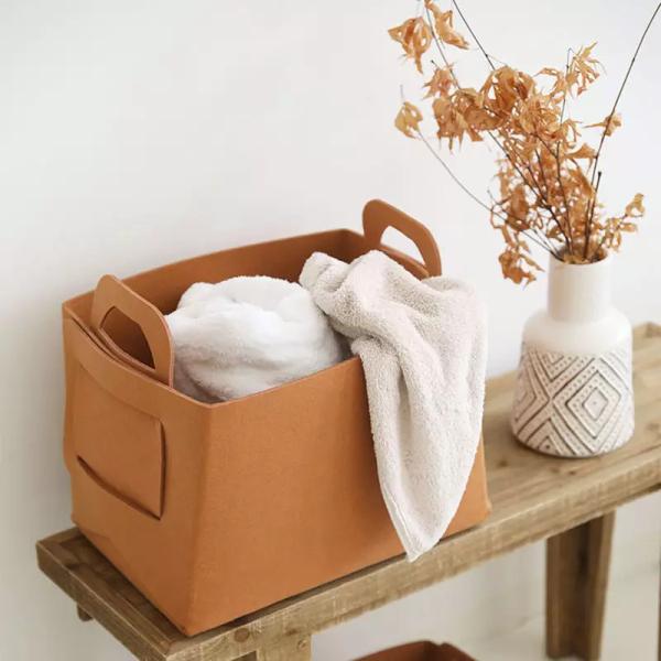 Многоразовая практически складная чувствуемая корзина хранения универсальная делает водостойким