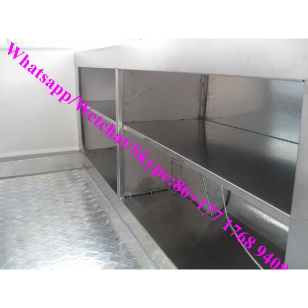 Ice Cream Truck Perfect for Mobile Food Business 2300*1650*2300mm Size