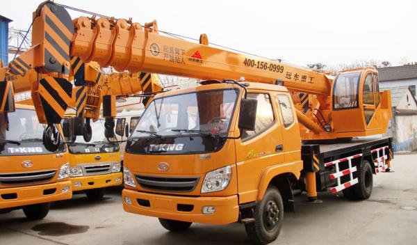 High Capacity 7 Ton Truck Loader Crane For Construction ISO Standard
