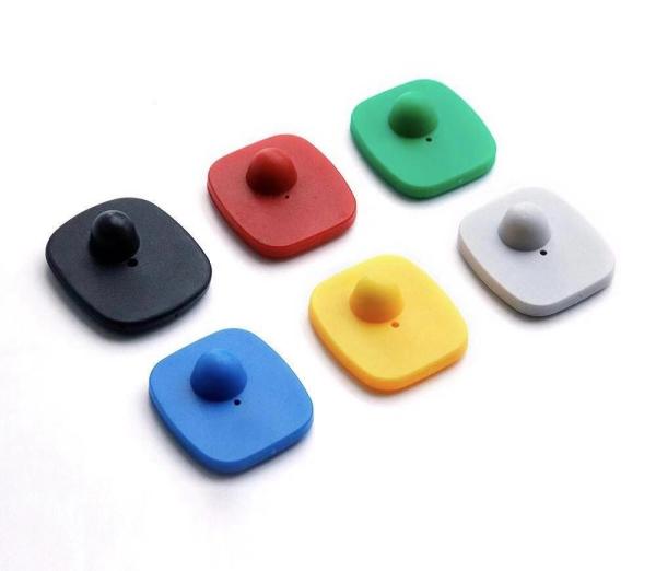 EAS System 8.2MHz RF Mini Square Magnetic Hard Tag for Anti-theft