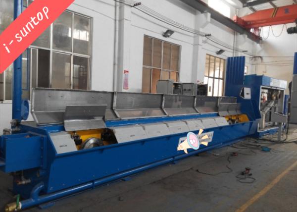 60Hz Aluminium Wire Drawing Machine , Water Immersion Type Cable Drawing Machine