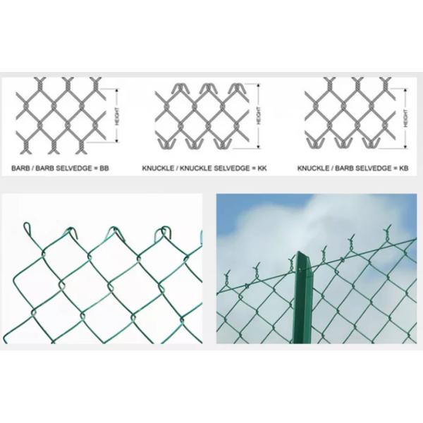 Длина отверстия 30m диаманта загородка звена цепи в 10 ног гальванизировала и покрытый Pvc