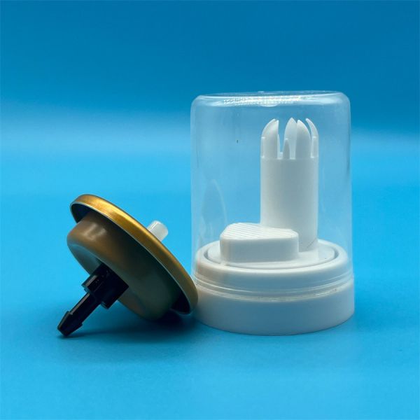 Ultra-Fine Mist Aerosol Hair Mousse Dispenser for Precision Up-Dos and Bridal Styling with 360-Degree Actuator