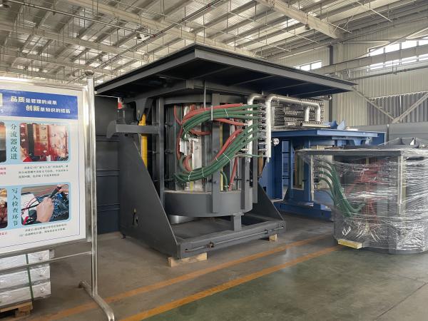 インダクション加熱銅銅熱処理炉 1250°Cまで