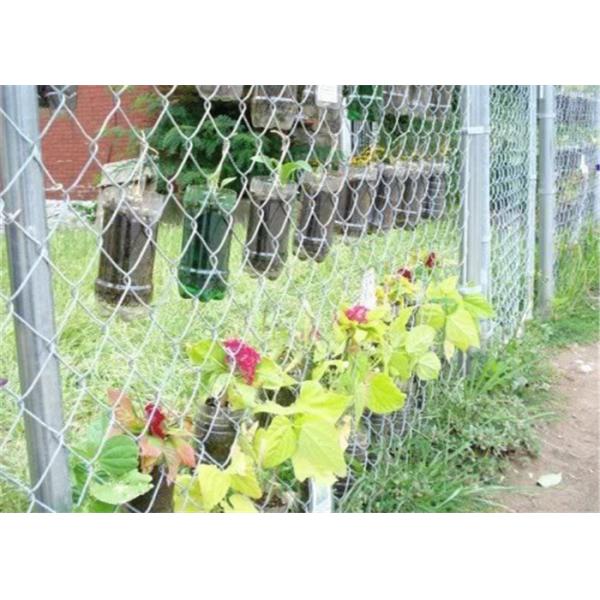 Ограждать звена цепи погружения отверстия сада 60mm горячий 4mm гальванизированный