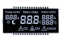 Pin Interface High Contrast Lcd Display Module VA Negative Display Panel 3.3V 7 Segment Lcd Display