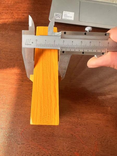 21mm 25mm 27mm painel de 3 camadas de placas de persiana amarelo
