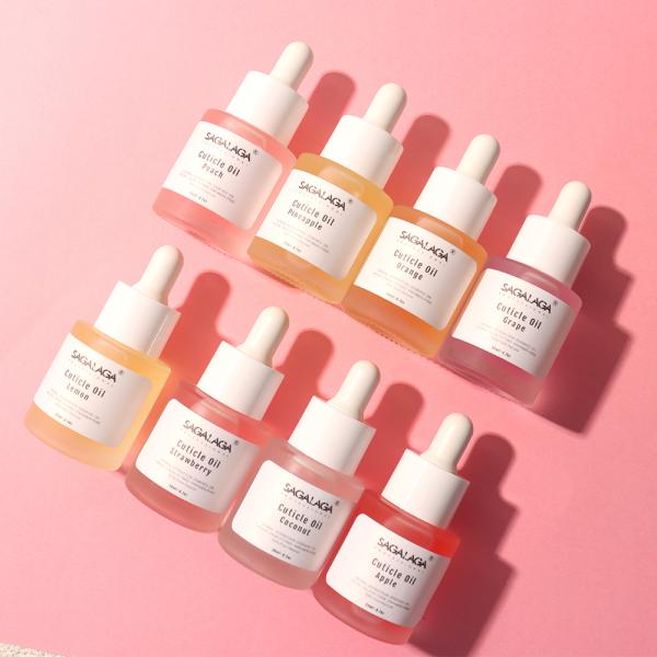 Fruit Fragrance Custom Private Label Lavender Nail Cuticle Oil Formulated for Healthy Nails and Moisturized Cuticles
