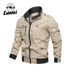 Impressão personalizada de Inverno de roupa desportiva com almofada bomber casaco de couro Homens com bolsos de fechadura