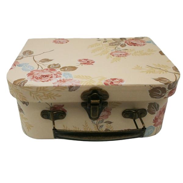 Kawayi Милый мини жесткий картонный чемодан Подарочный ящик для детей Печать Управление штамповкой