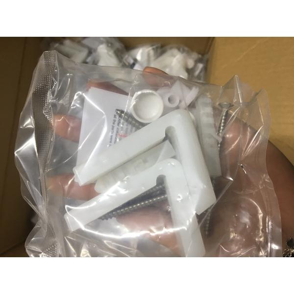 3A Toilet Cistern Fixing Screws , Nylon 7 - Shaped Foot Screws Easy Replace