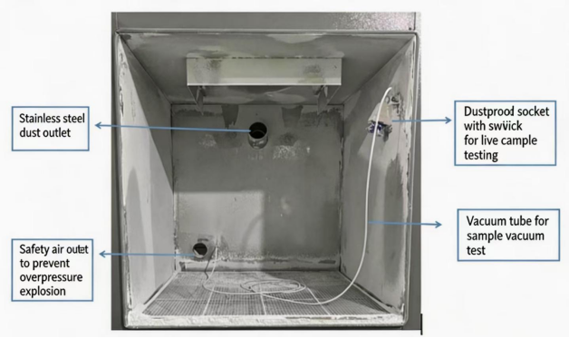 IEC 60529 Sand And Dust Test Chamber For Dust‑Resistance & Sealing Performance Test