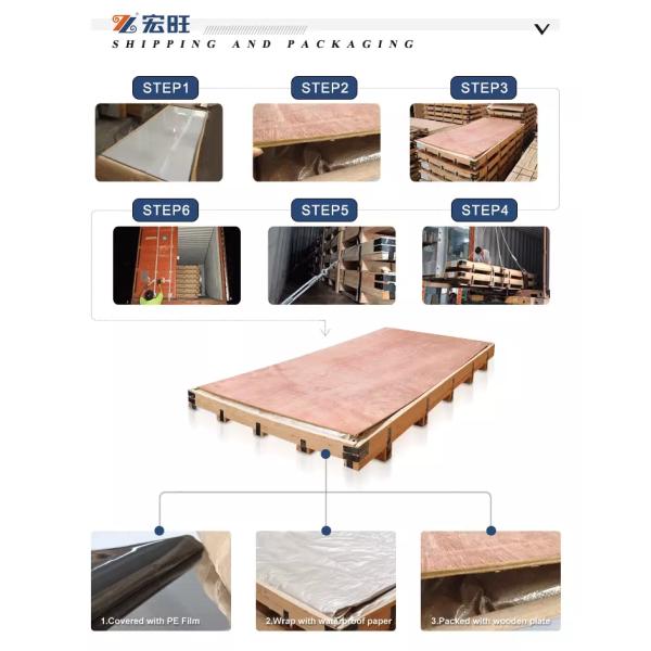 Горячекатаная ширина плиты ASTM 30-1240mm листа нержавеющей стали SS316