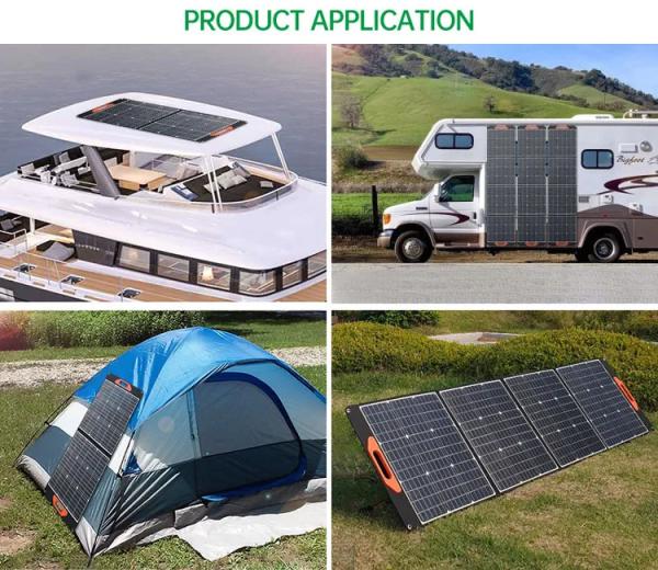 Hot Selling Waterproof Portable Mono 100W Flexible Foldable Solar Panel