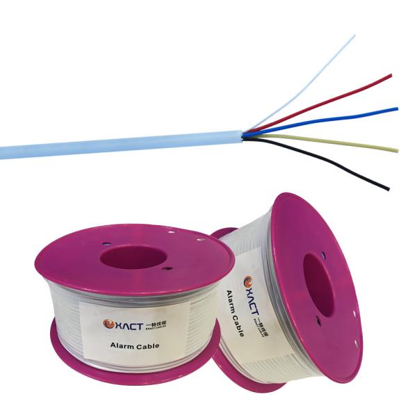 Cable de alarme CCA/Cobre/Cobre/TCCA de 6X0,5 mm com cabo de comunicação de PVC