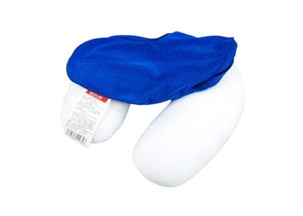 28*27CM Size Microbead Travel Neck Pillow With Customized Pattern / Color