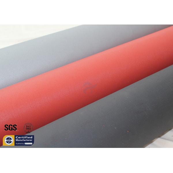 Acrylic Coated Fiberglass Fire Blanket Fabric 260℃ 15.6OZ Black 39