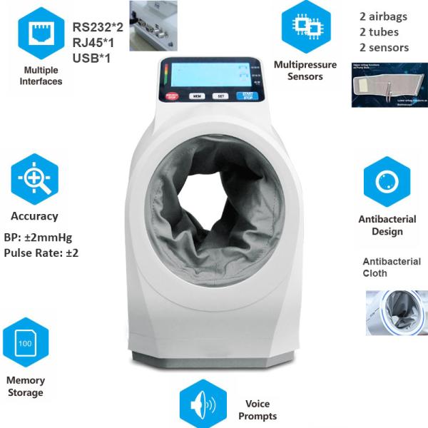 2021 Newest Professional Medical Automatic Pulsewave Blood Pressure Monitor bu031