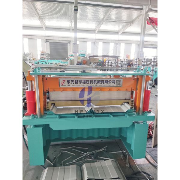 Customized 820 Standing Seam Roll Former 0-35M/min Forming Speed