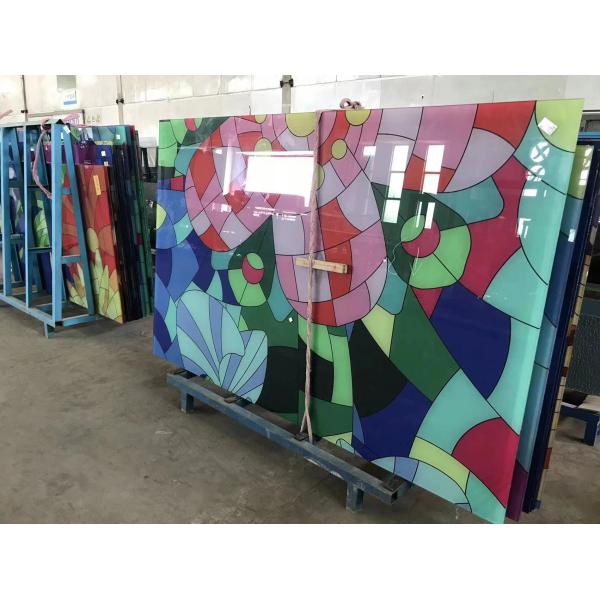 Porte d'intérieur vitrage décoratif mini figurine d'animal vitrage décoratif vitrage plat 6mm 8mm 10mm 12mm 15mm 19mm Pour la décoration intérieure