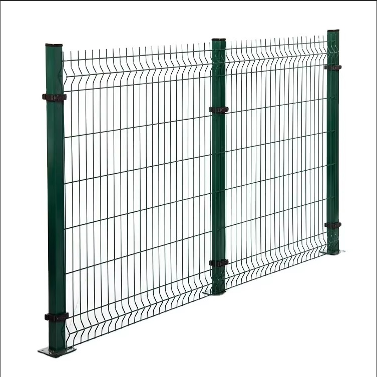 Curved Welded Wire Mesh 3D Bending Fence Residential Farm Fence