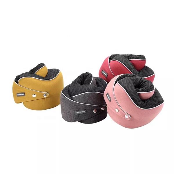 Custom Logo Accepted Slow Rebound Jikang Neck Pillow for Travel and Neck Pain Relief