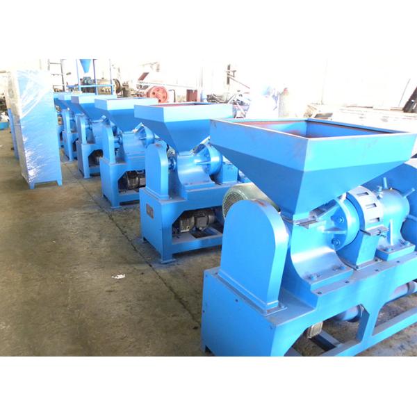 5~20 Mesh Feeding Tyre Crushing Machine , Waste Tyre Recycling Machine