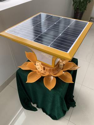o painel 150w solar fora das luzes Lotus morre sistema de controlo brilhante do alumínio de carcaça