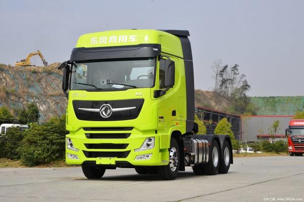 2024 Dongfeng Tractor 6*4 Truck Used  Head Trailer Tractor With High Horsepower