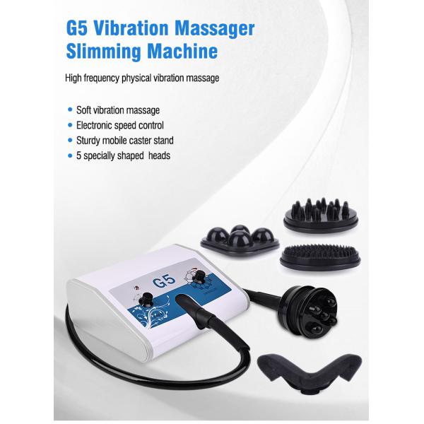 Portable 5 Heads Massager Fat Burning Vibrating G5 Body Slimming G5 Vibration Massage Machine