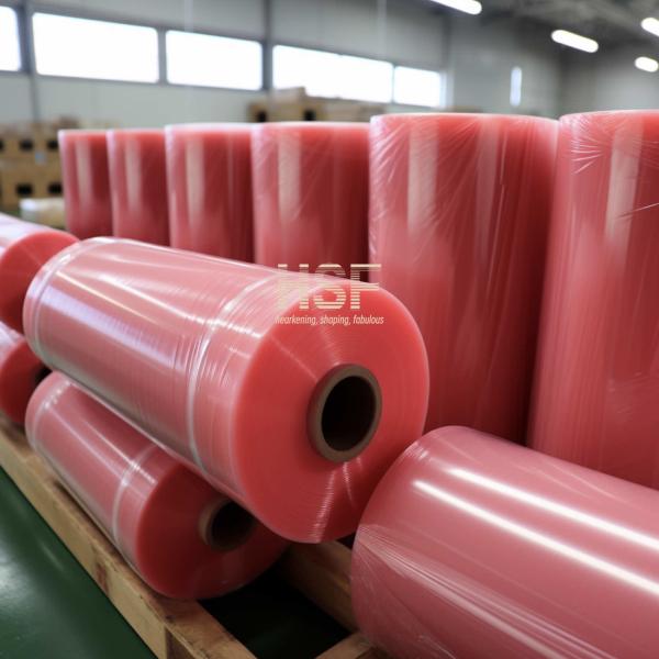 50uM Красная полиэтиленовая пленка низкой плотности для упаковки