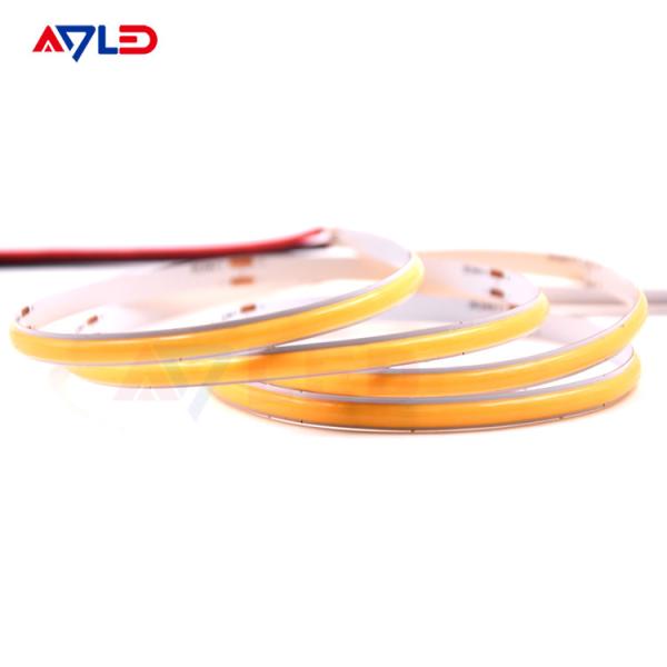 High Density 528LEDs/M Ultra thin 4.5mm Flexible COB LED Strip Light(Chip-On-Board) Light For Cabinets, shelves lighting