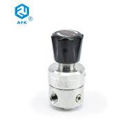 R12 Stainless Steel Air Pressure Regulator Industrial For Co2 Argon Hydrogen Oxygen