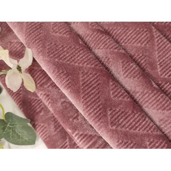 Почищенный щеткой корейский полиэстер высоты кучи ткани 0.5mm бархата