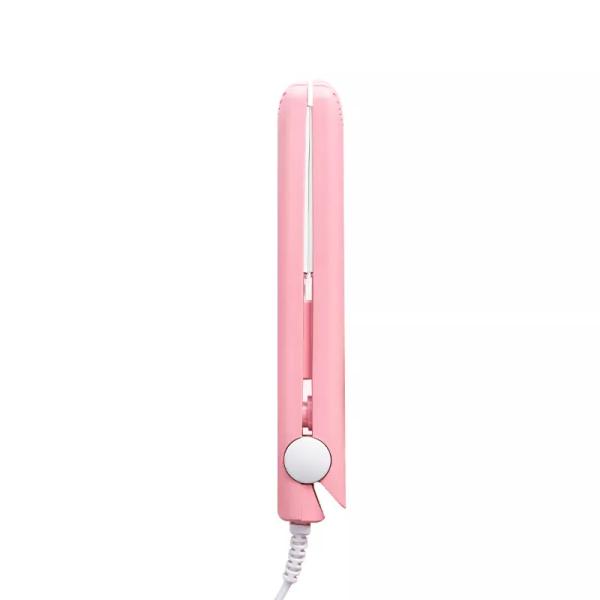 Mini Flat Iron Hair Straightener 2 In 1 Small Curling Hair Crimper For Women Travel