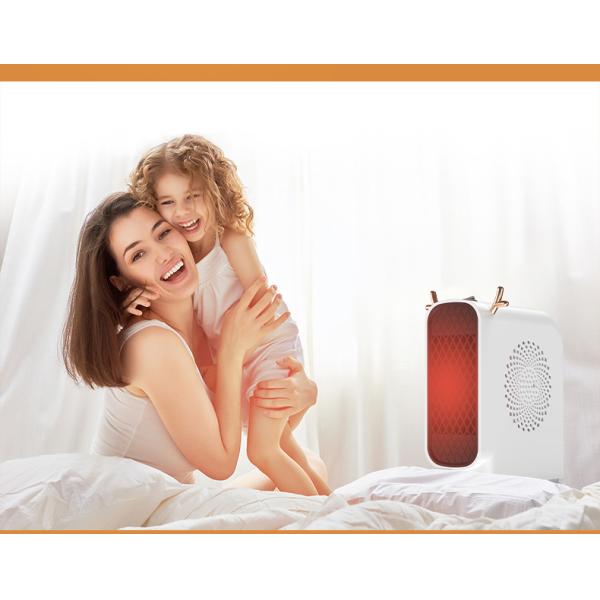 Installation PORTABLE Winter Indoor 500W Mini Desktop Retro Electric Heater Household