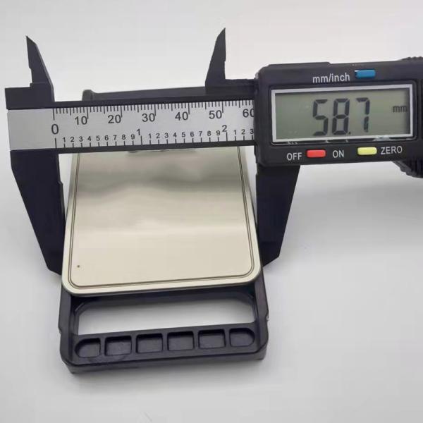 114.3mm*58.7mm Quick Release Metal Clasps SGS Luggage Strap Clips