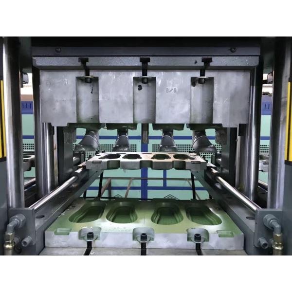 Color eléctrico del doble de EVA Sole Making Machine Practical de dos estaciones