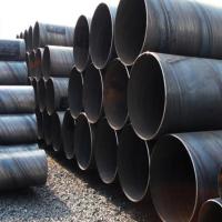 Tubo de aço carbono redondo preto espiral SSAW soldado ASTM A106
