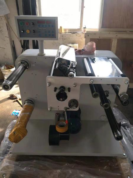550mm Kraft Paper Slitting Machine With Magnetic Clutch Brake