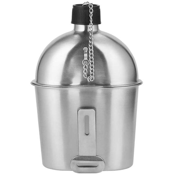 военный набор чашки буфета набора 1000ml 600ml буфета 2pcs алюминиевый